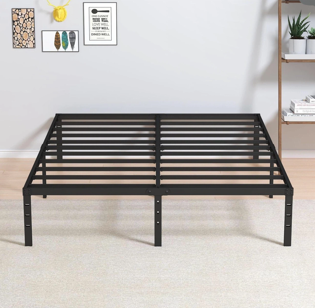 10” Queen Size Memory Foam Mattress & 14” bedframe - photo 4