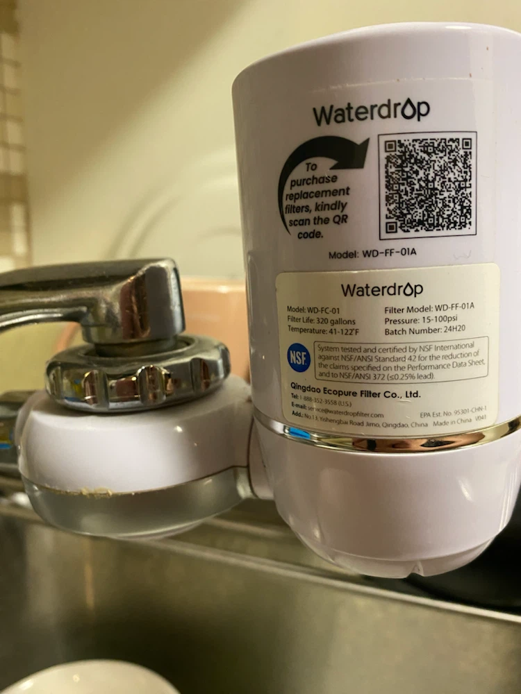 Waterdrop WD-FF-01A Faucet Water Filter