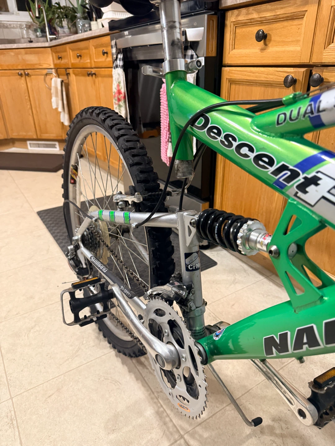 NAKAMURA DESCENT FS FULL SUSPENSION MOUNTAIN BIKE - photo 5