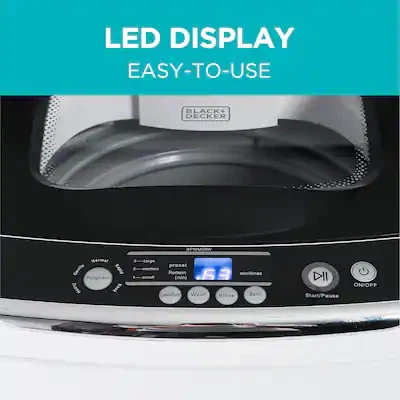Black+Decker Portable Washing Machine - photo 2