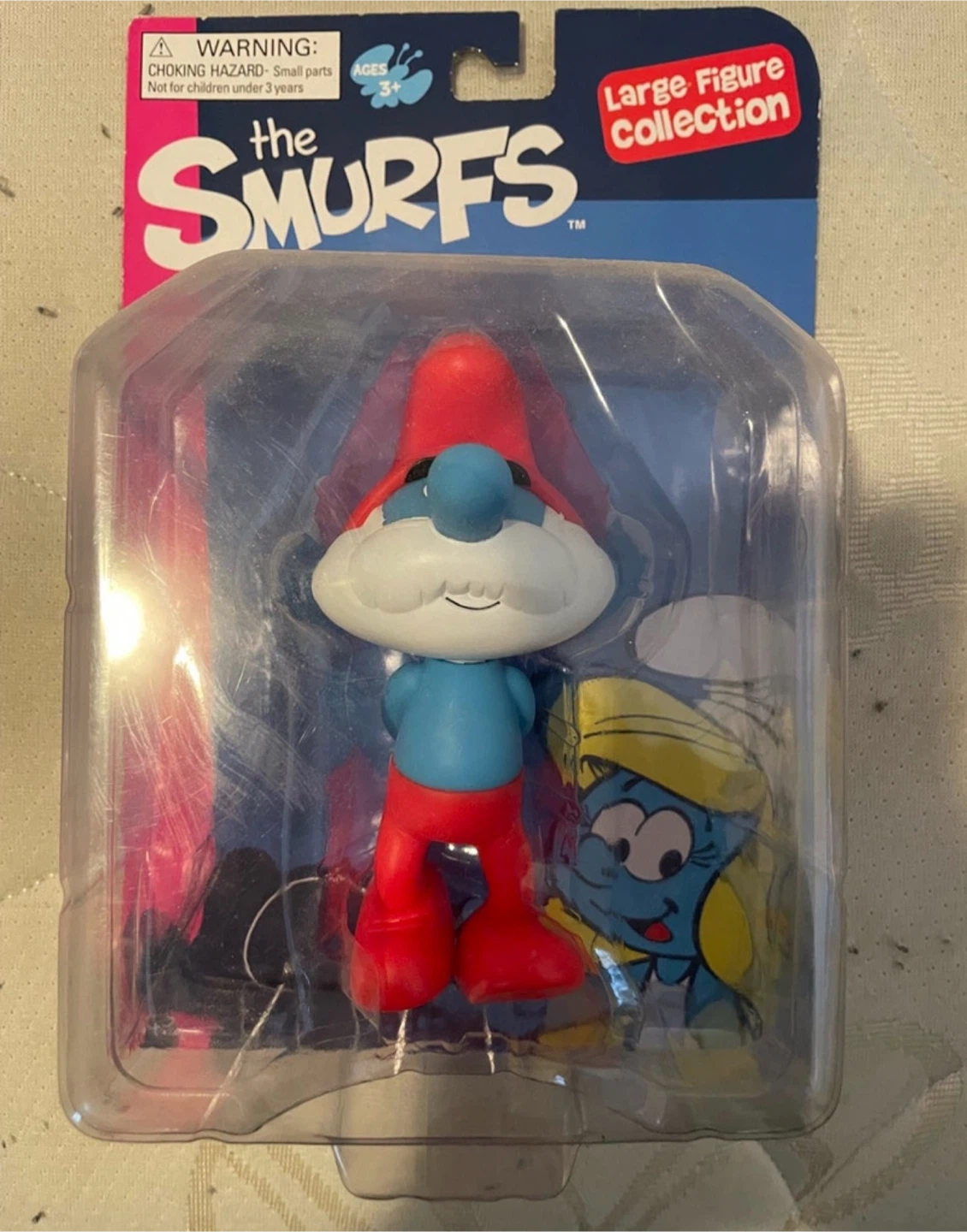 The Smurfs Large Figure Collection - Papa Smurf & Smurfette