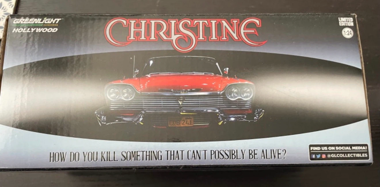 Greenlight 1958 Plymouth Fury Christine Diecast Model 1:24 - photo 3