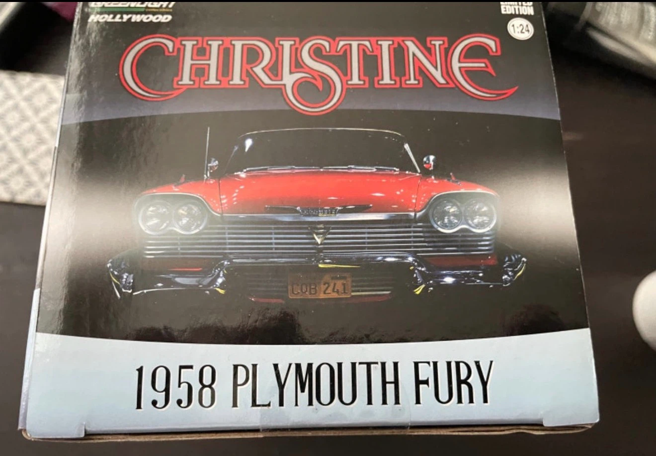 Greenlight 1958 Plymouth Fury Christine Diecast Model 1:24 - photo 4