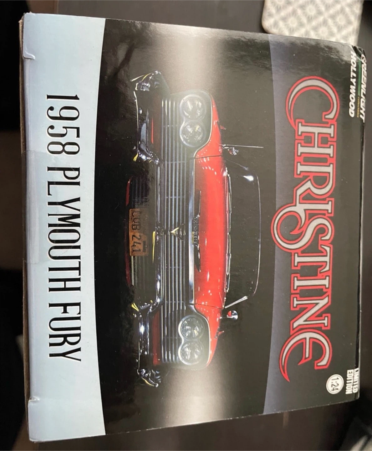Greenlight 1958 Plymouth Fury Christine Diecast Model 1:24 - photo 5