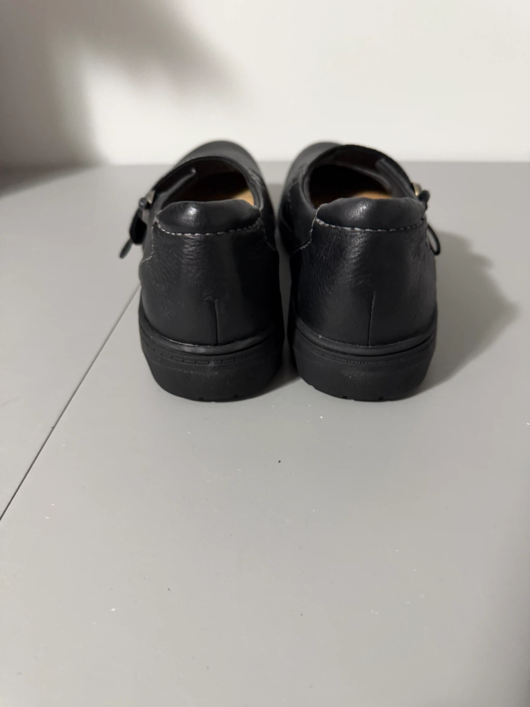 Clarks Collection Black Leather Mary Jane Shoes 12N - photo 3