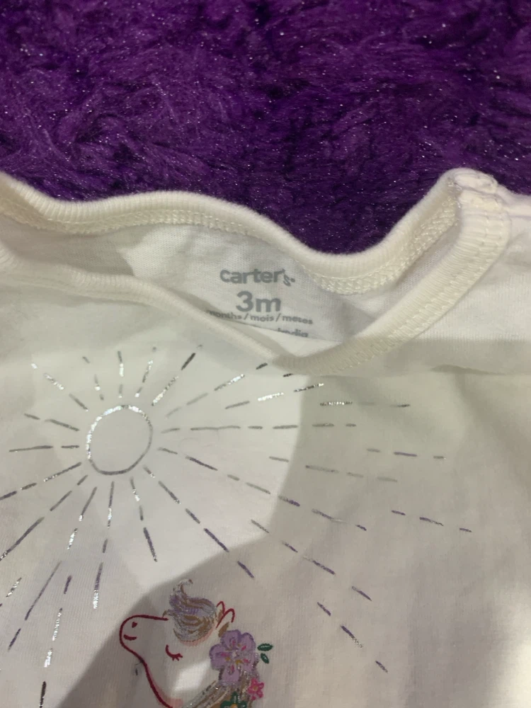 Carter's Baby Unicorn Outfit - 3 Months - photo 2