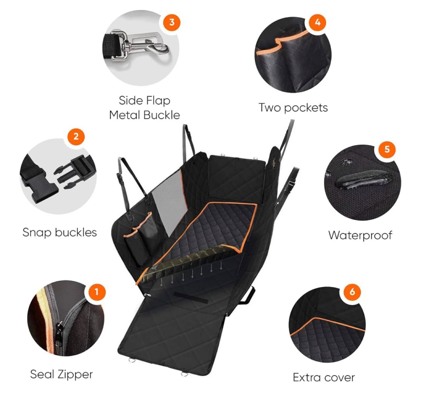 YOGI Dog Car Seat Cover - photo 2