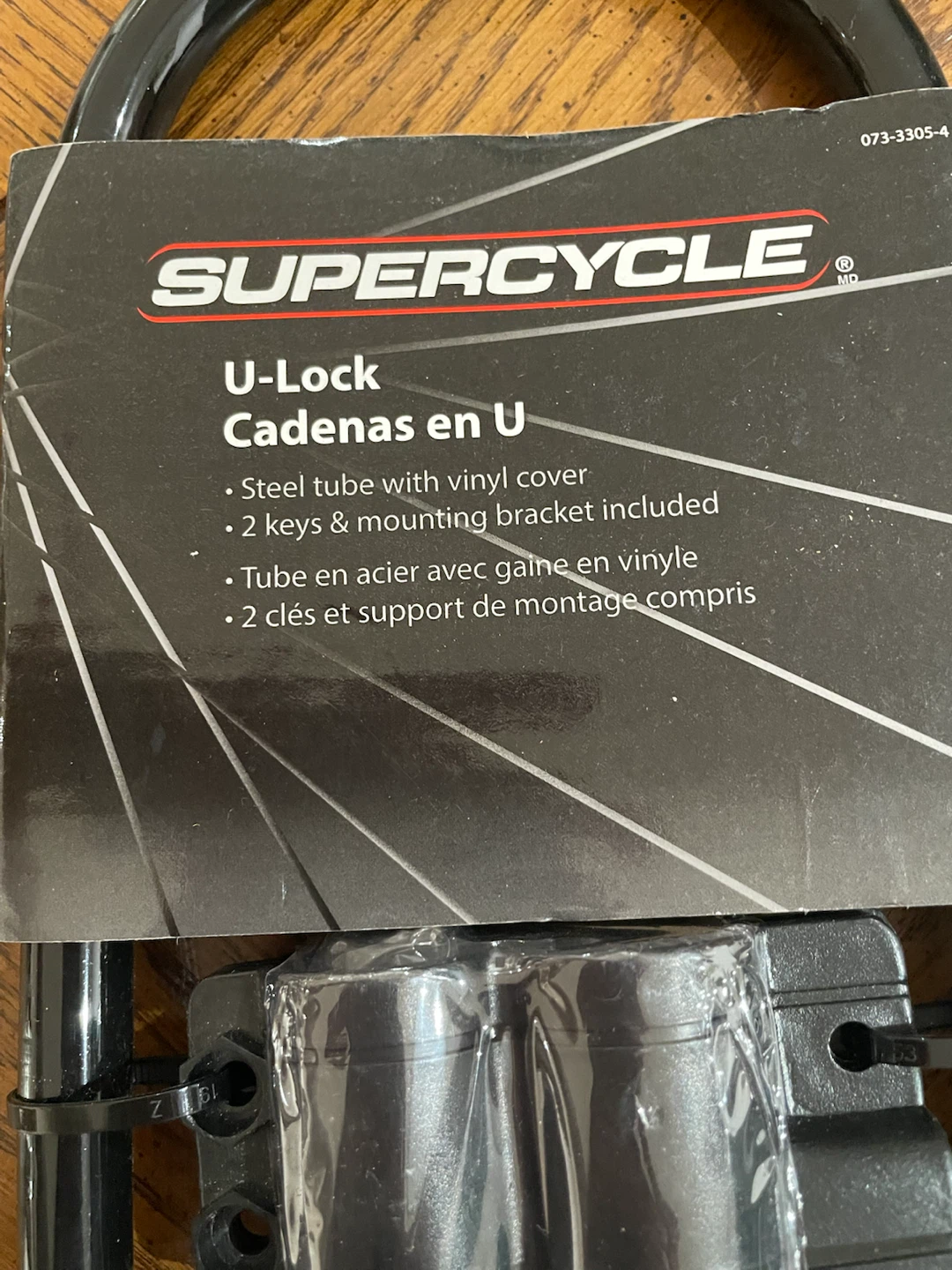 Supercycle U-Lock with Mounting Bracket - photo 2