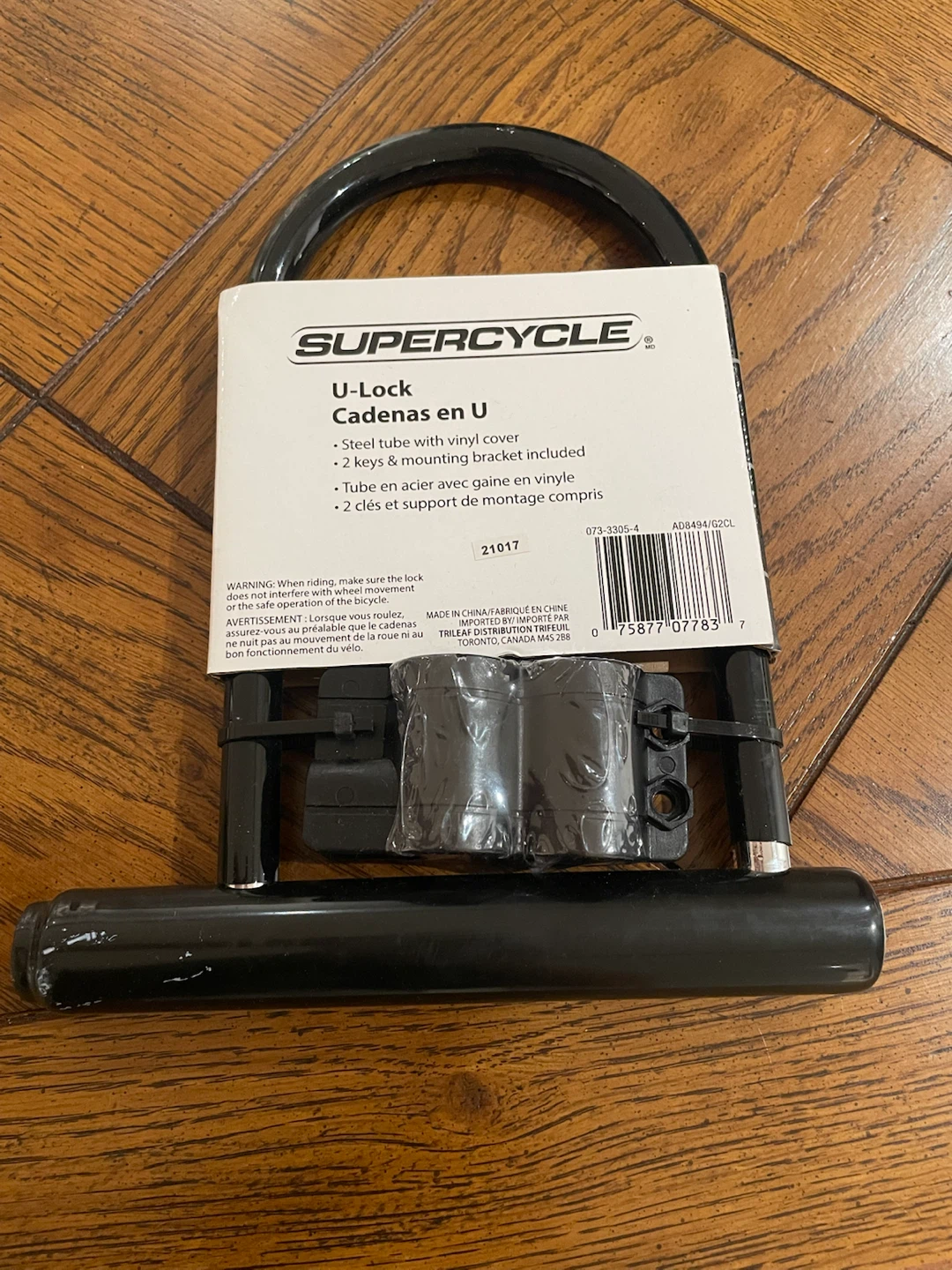 Supercycle U-Lock with Mounting Bracket - photo 4