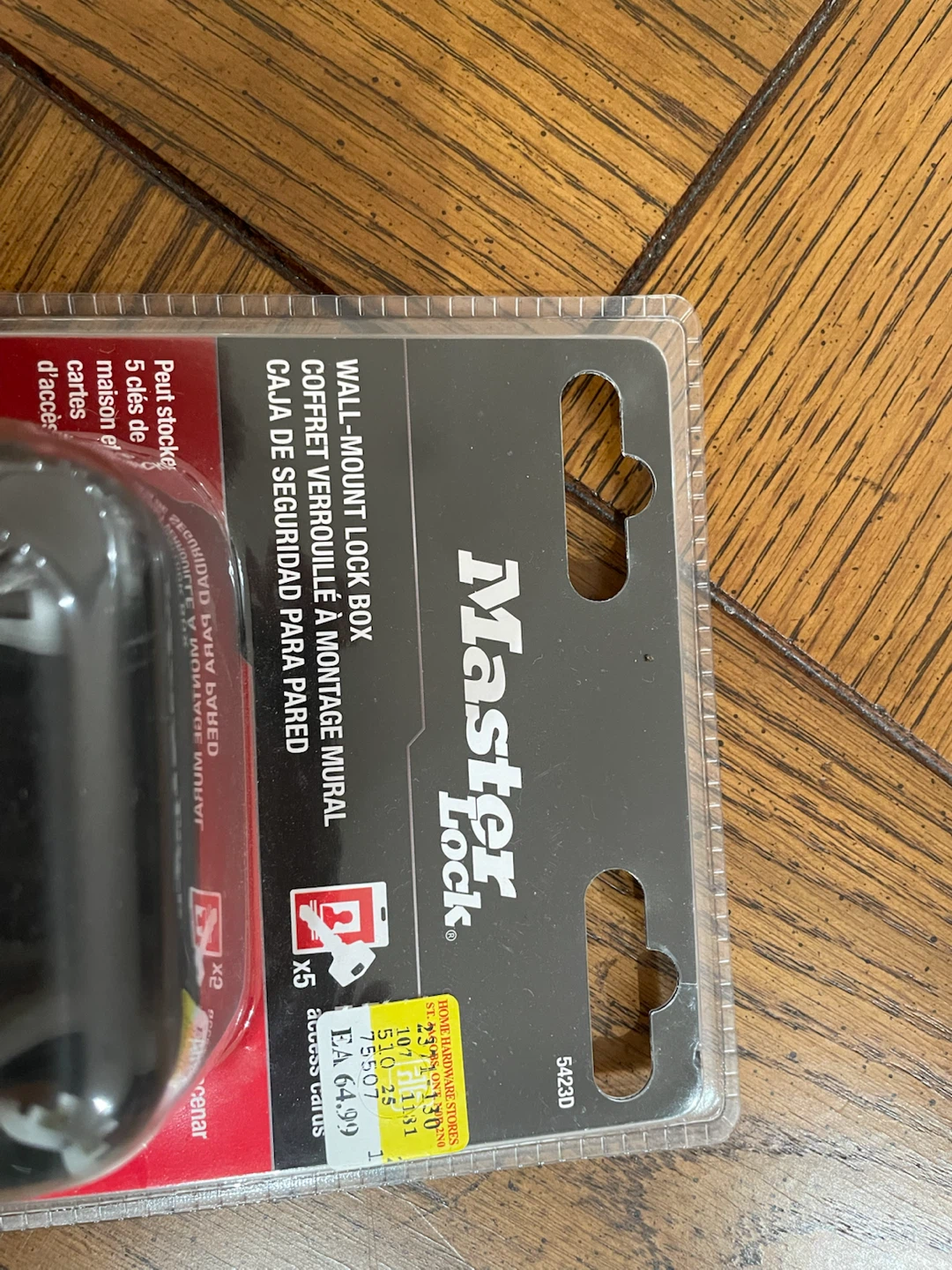 Master Lock Wall-Mount Lock Box - photo 2