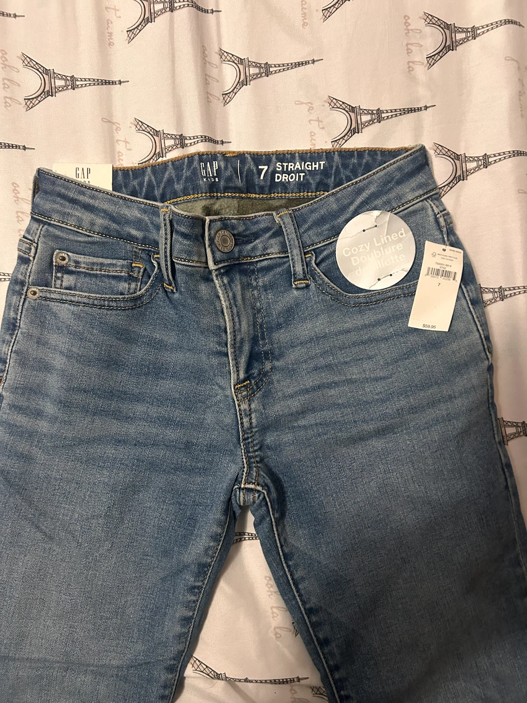 GAP Kids Straight Jeans - Size 7