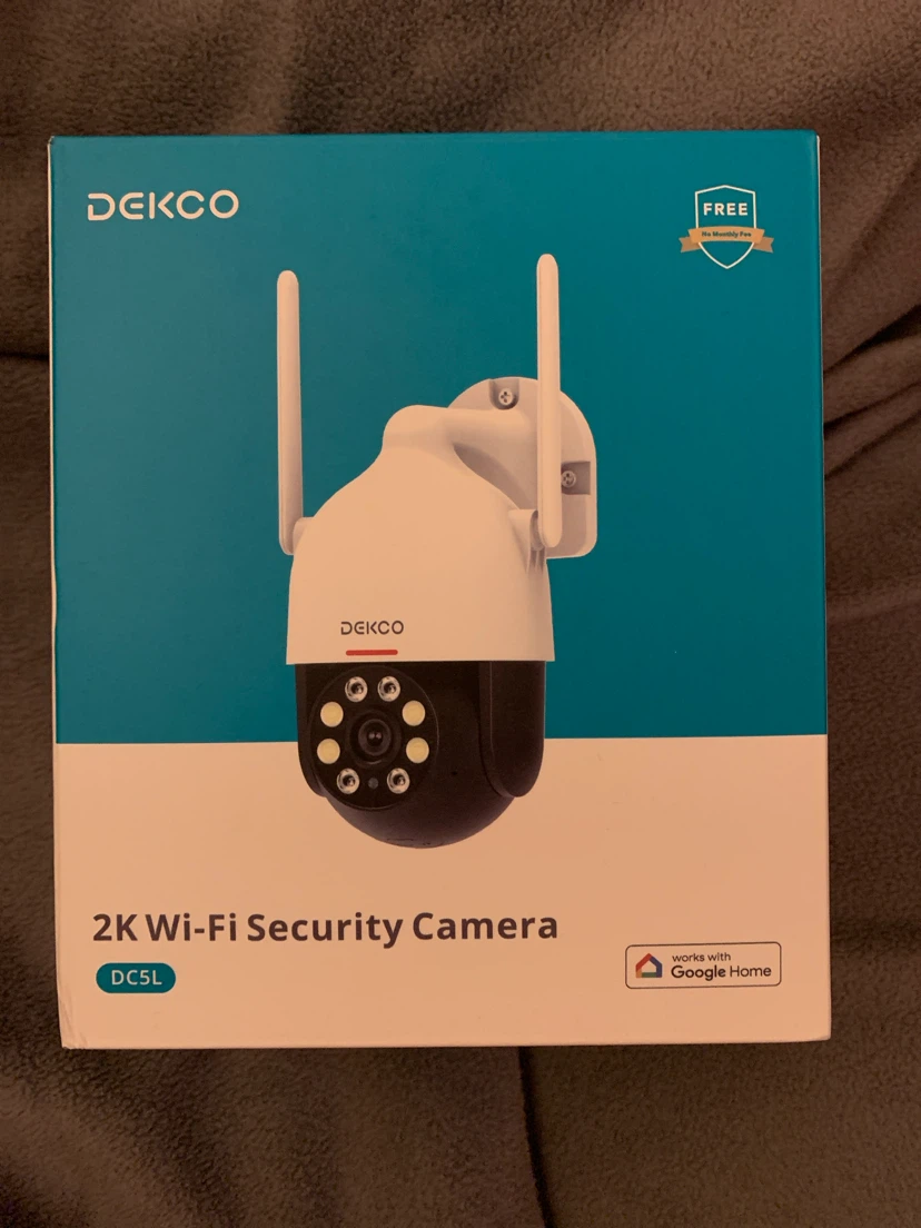 DEKCO 2K Wi-Fi Security Camera DC5L