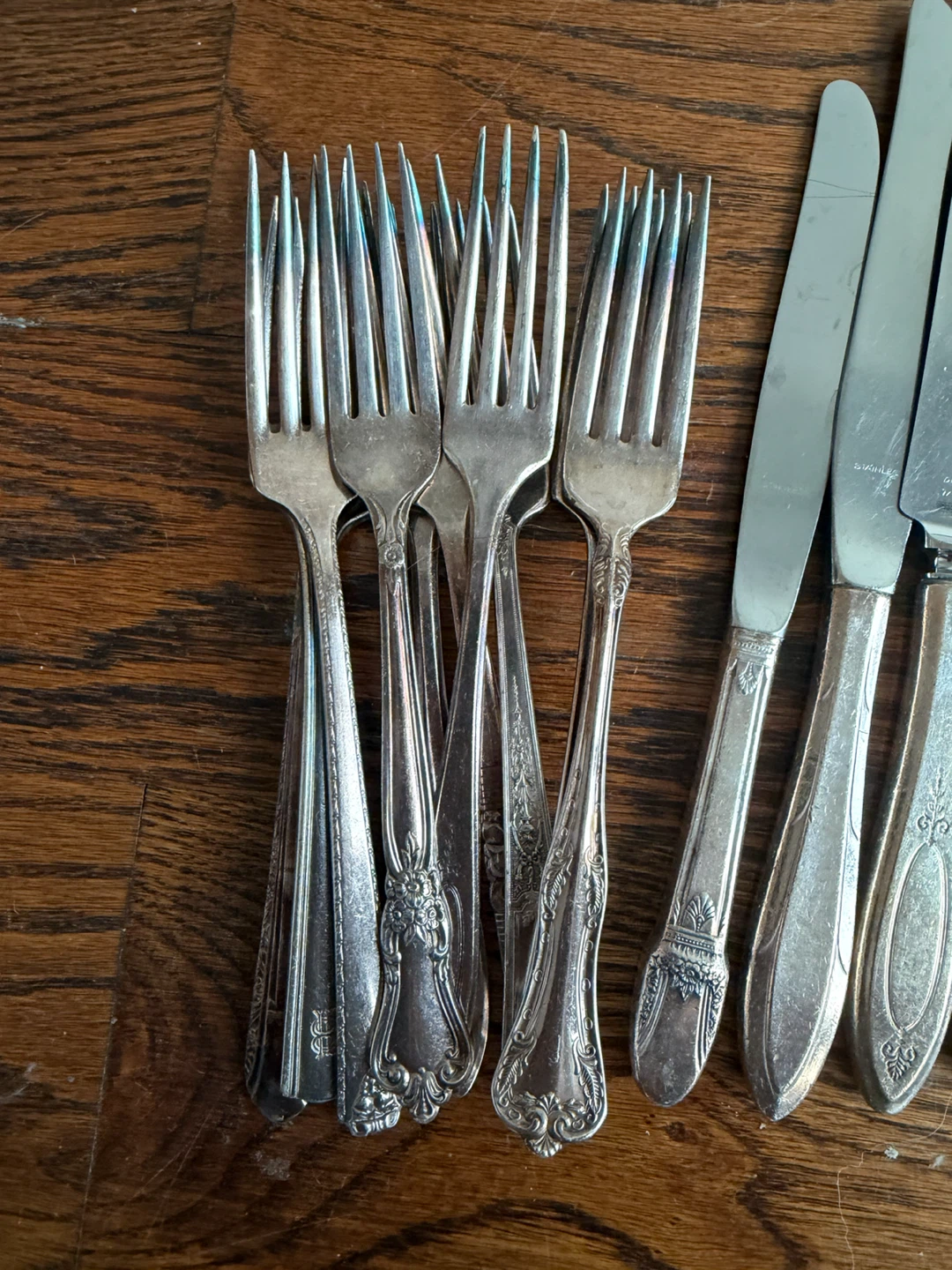 Silver Plated Flatware Set - photo 2