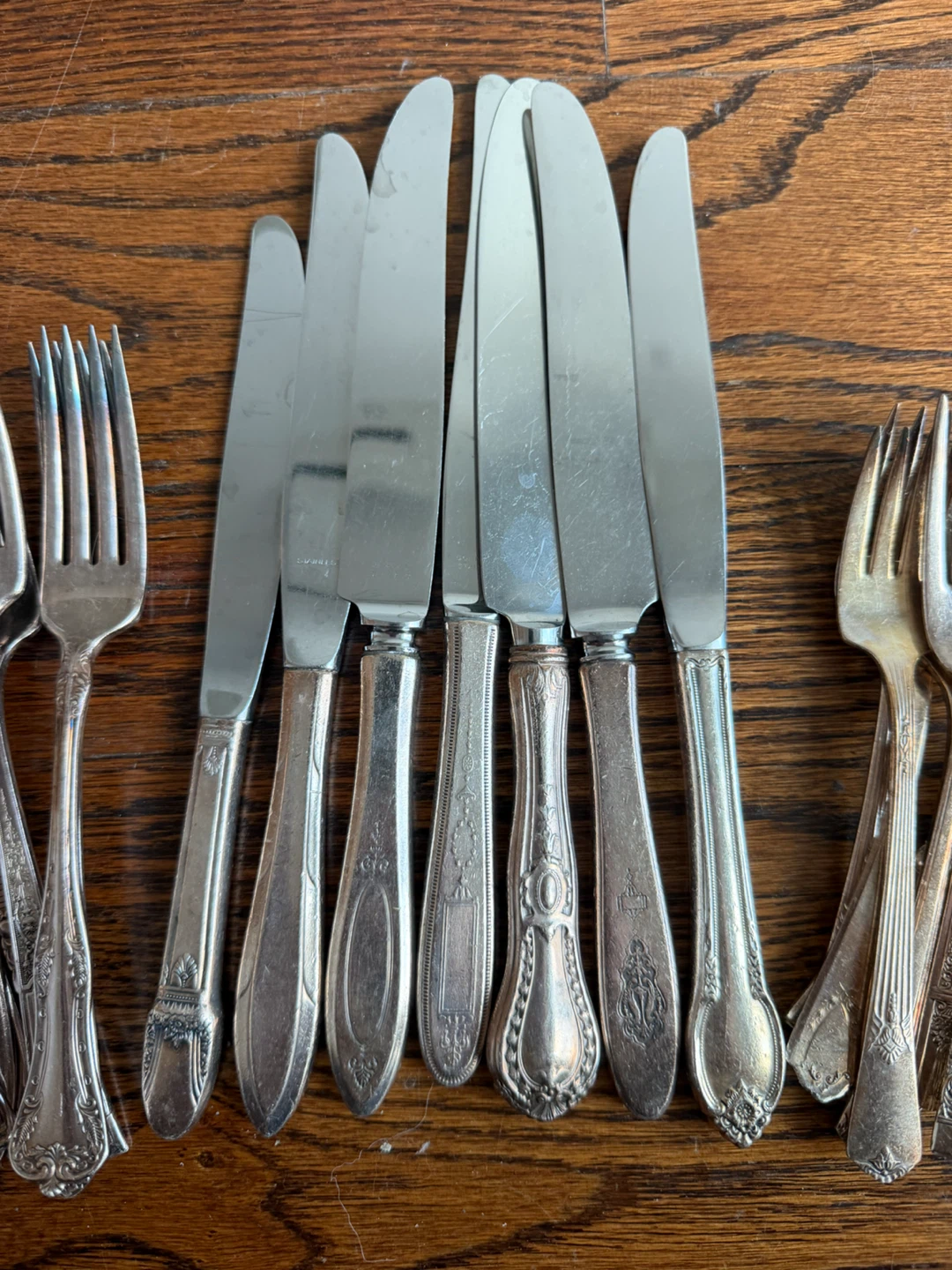 Silver Plated Flatware Set - photo 3