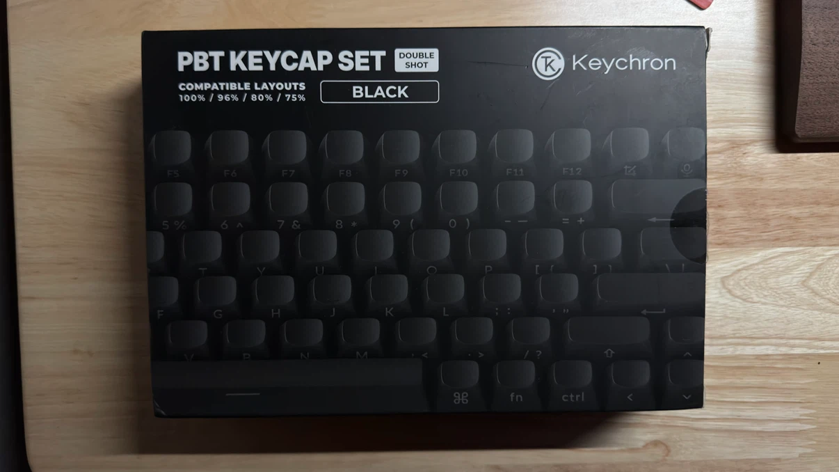 Keychron OSA Profile Double-Shot PBT Black Side-Printed Keycaps