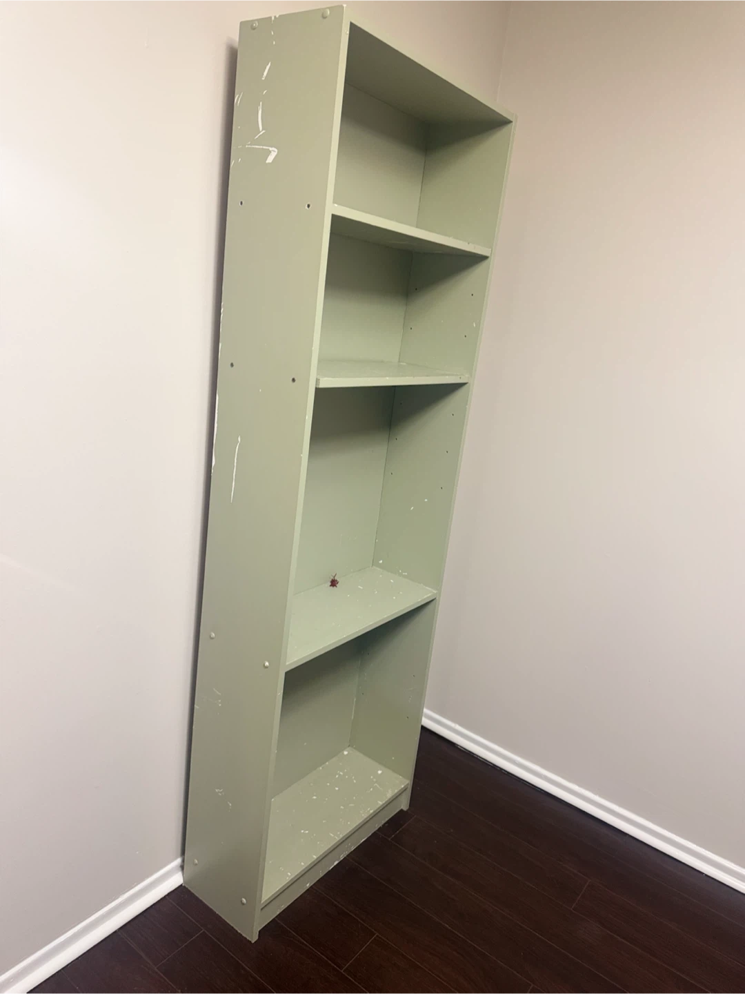 Light Green 5-Shelf Bookshelf - photo 4