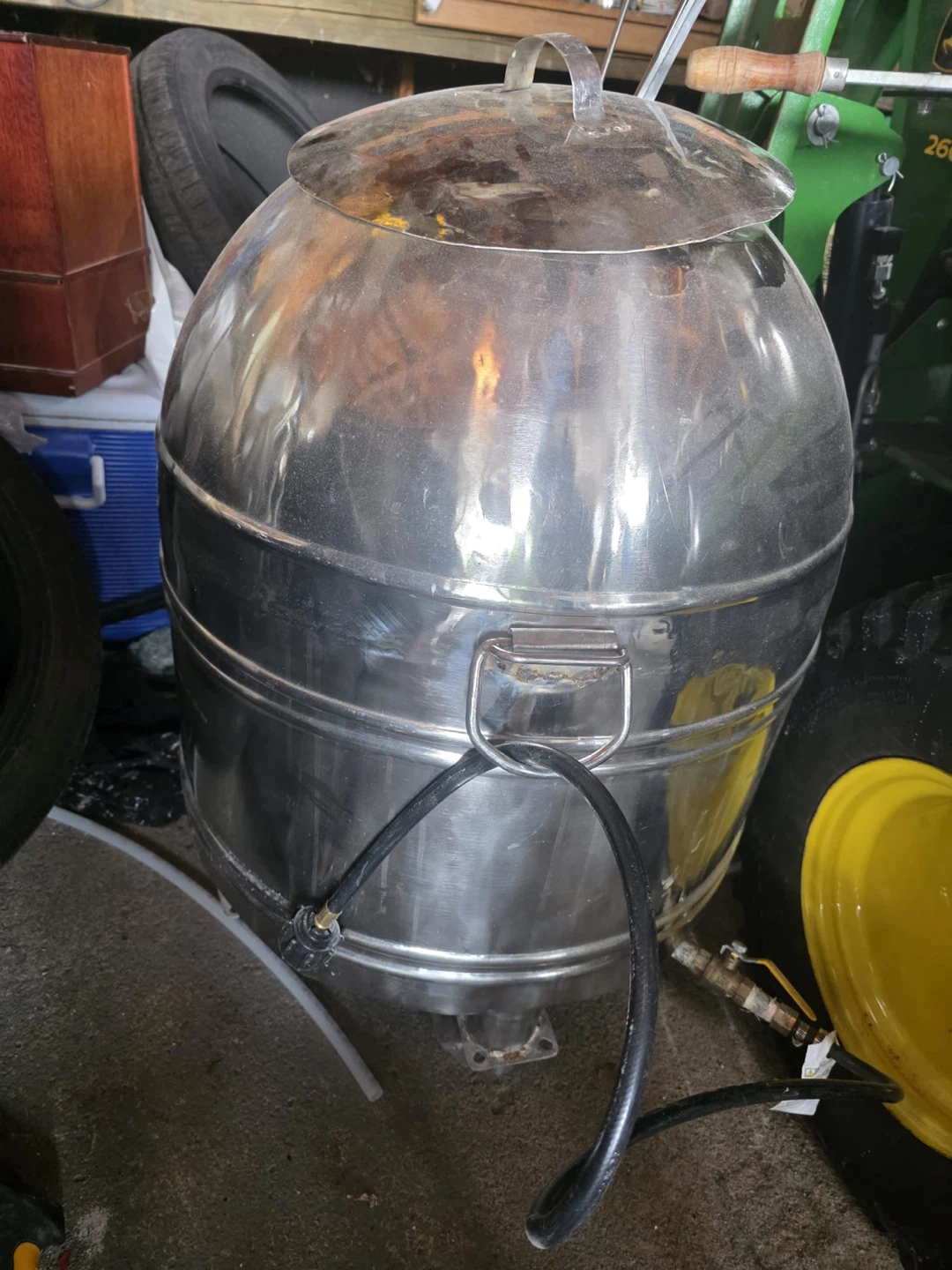Large Stainless Steel Tandoor Oven