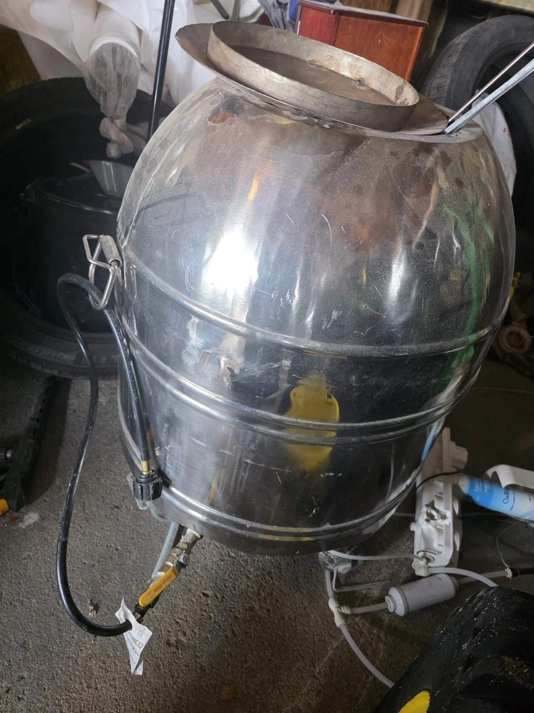 Large Stainless Steel Tandoor Oven - photo 2