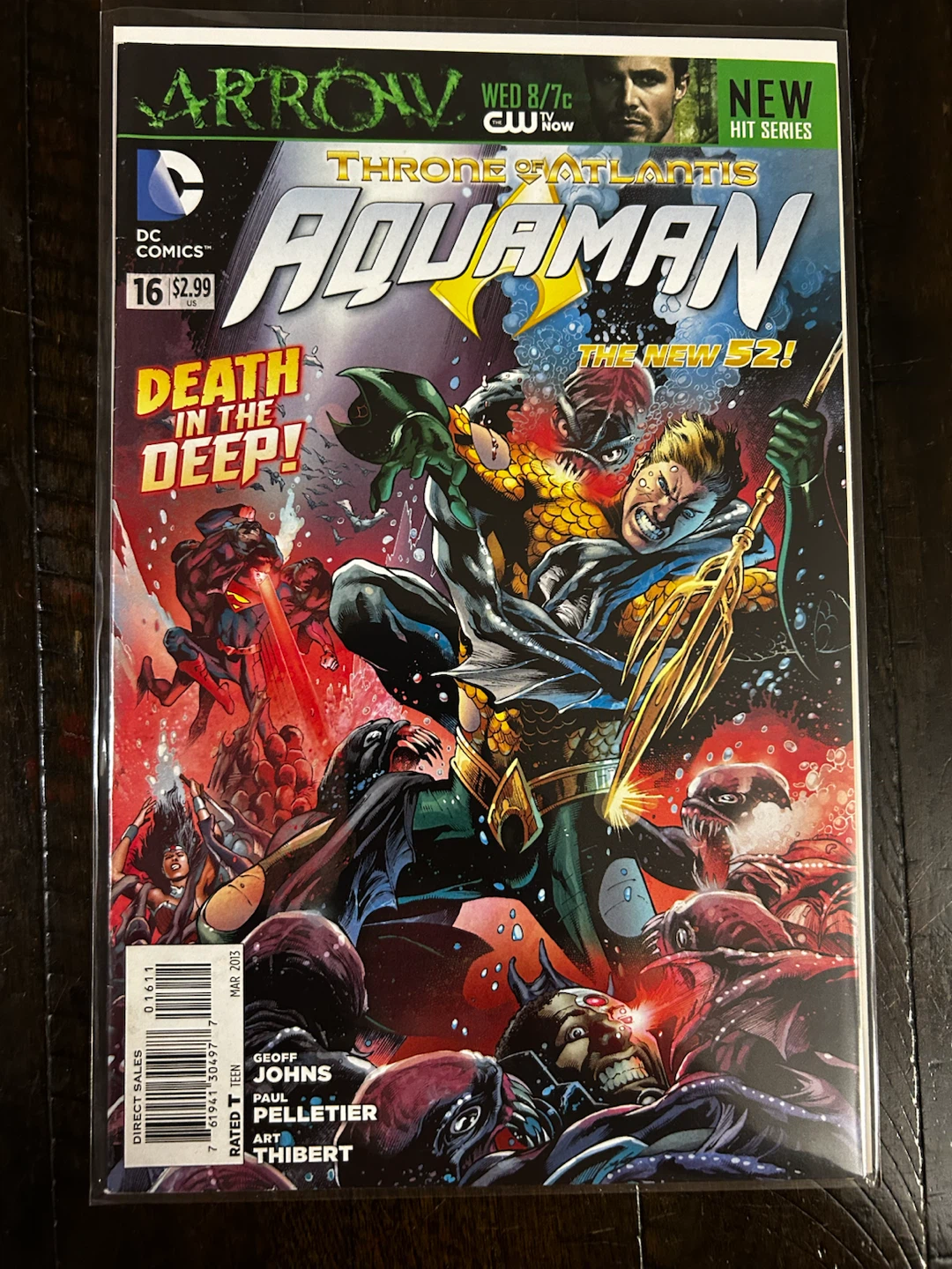 DC Comics Lot: Justice League 3000, Aquaman, Batman Confidential - photo 2