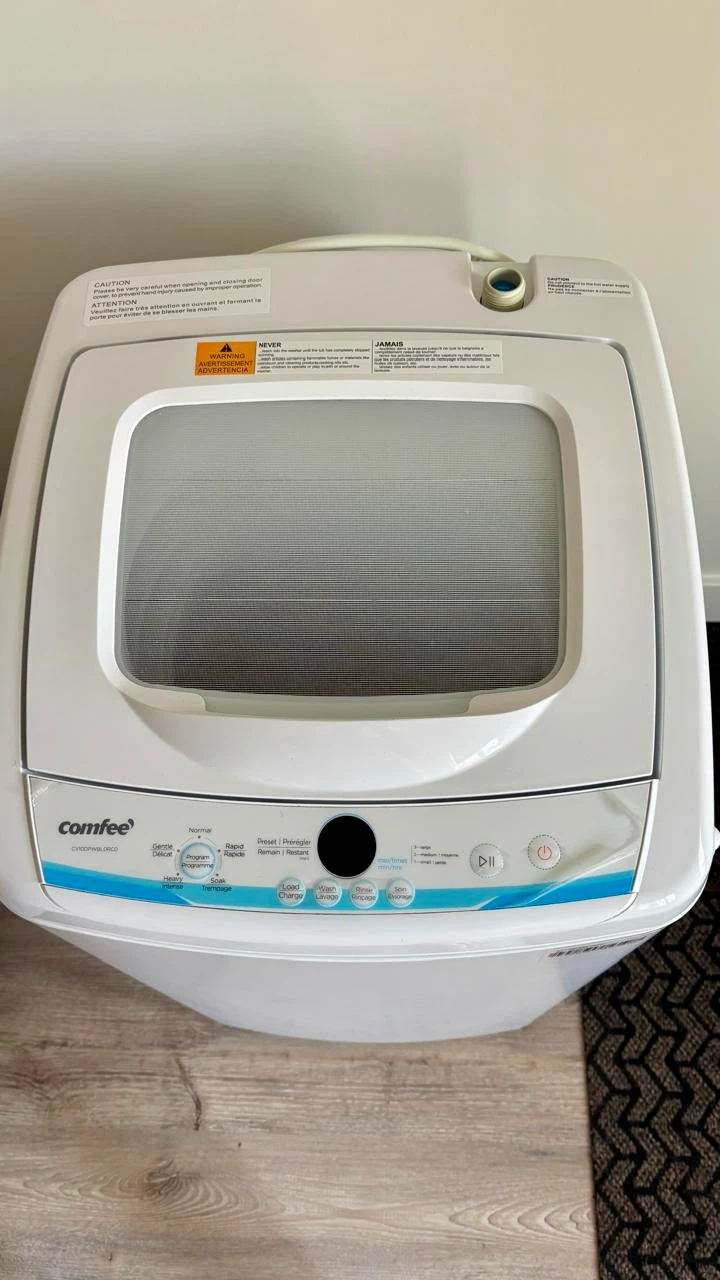Comfee White Portable Washing Machine - photo 2