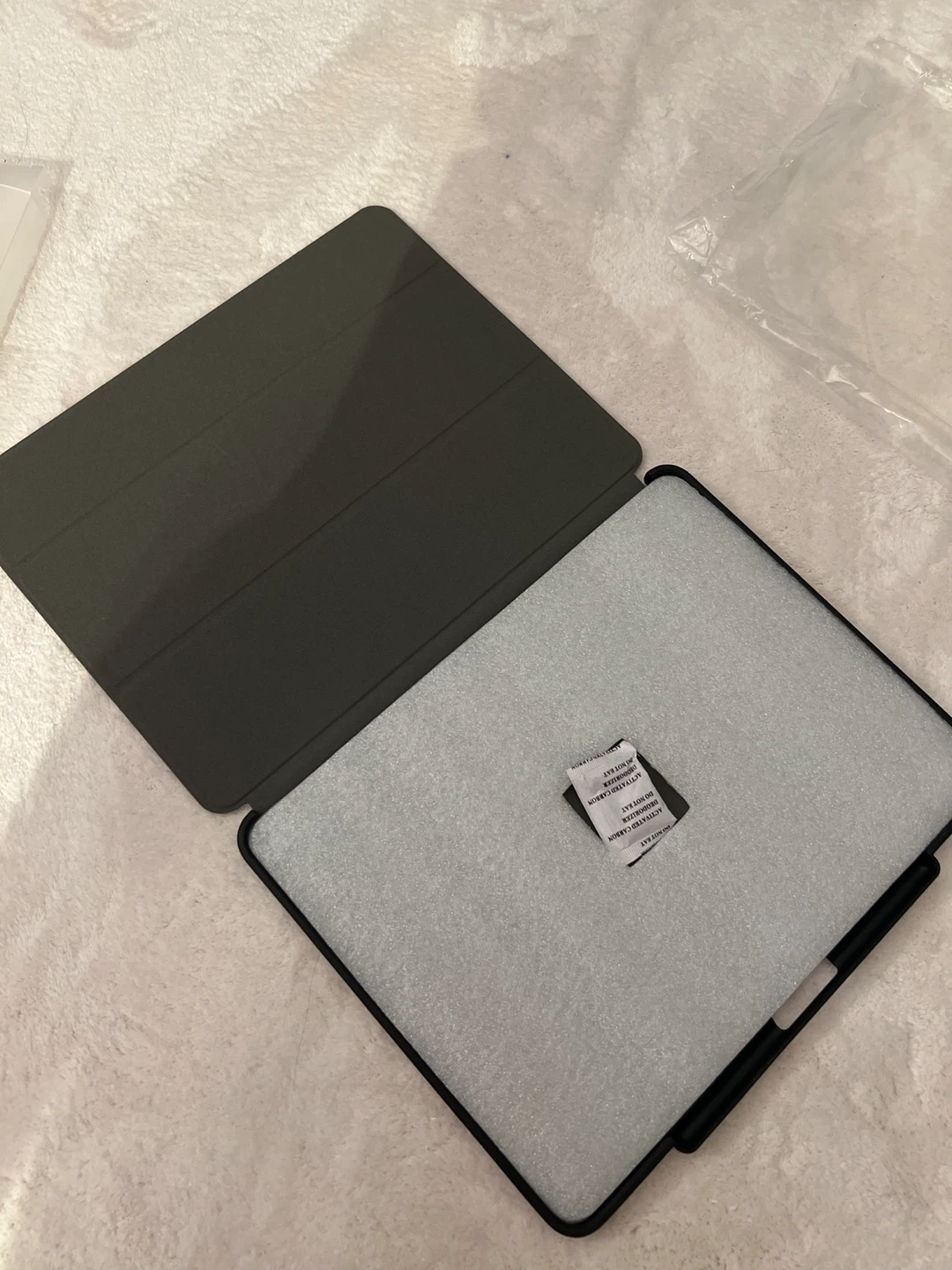 Black IPad Case with Pencil Holder - photo 3