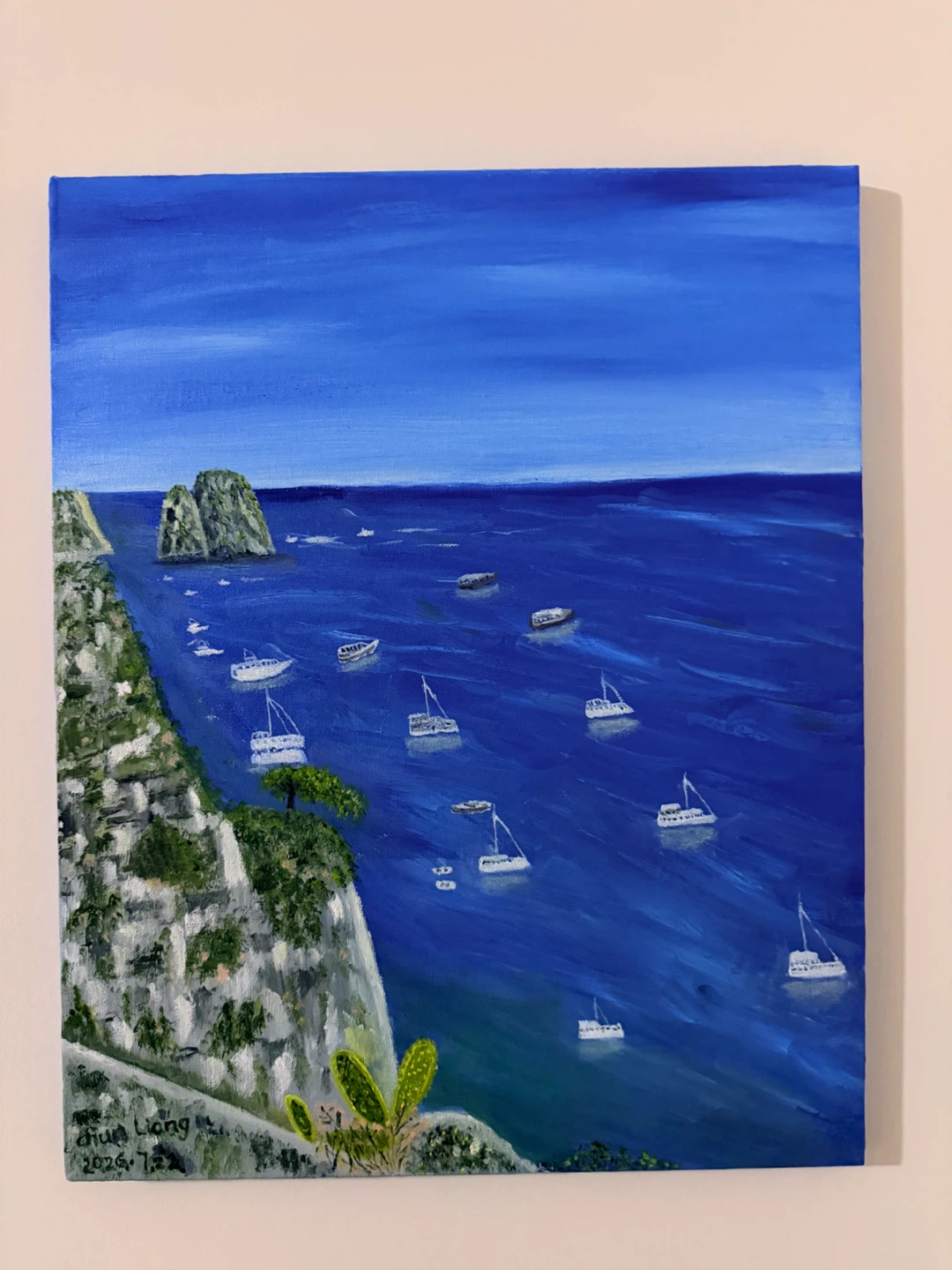 Original Capri Painting