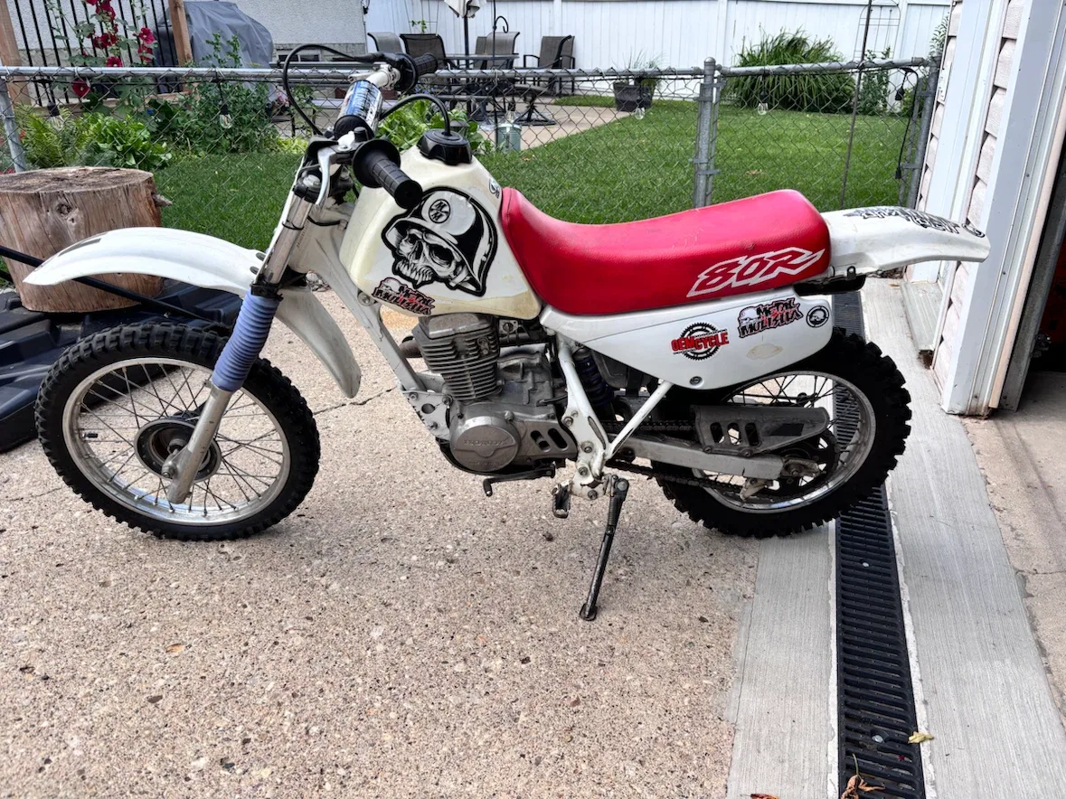 1996 Honda 80r dirt bike