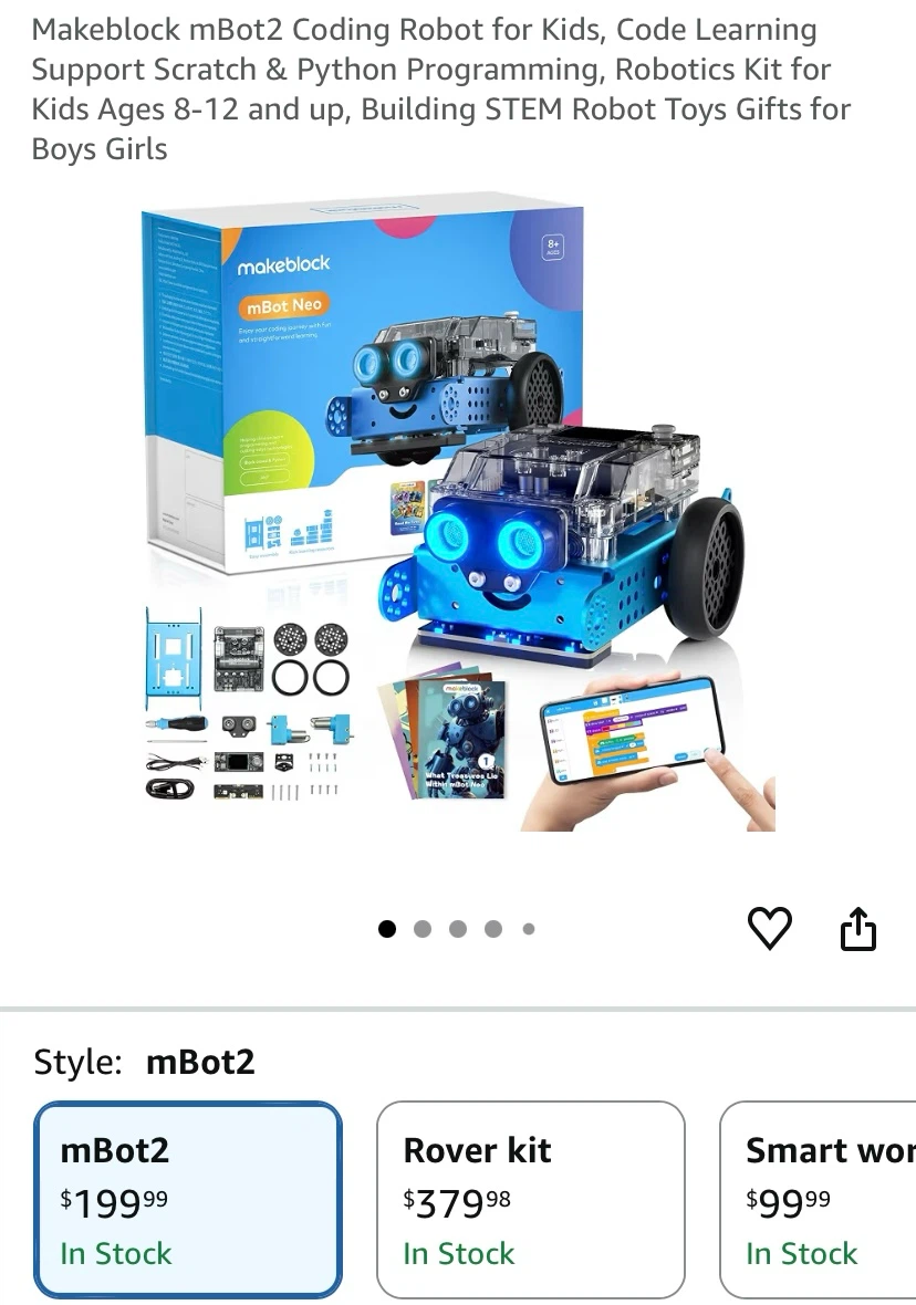 New Makeblock mBot2 Coding Robot Robotics Kit