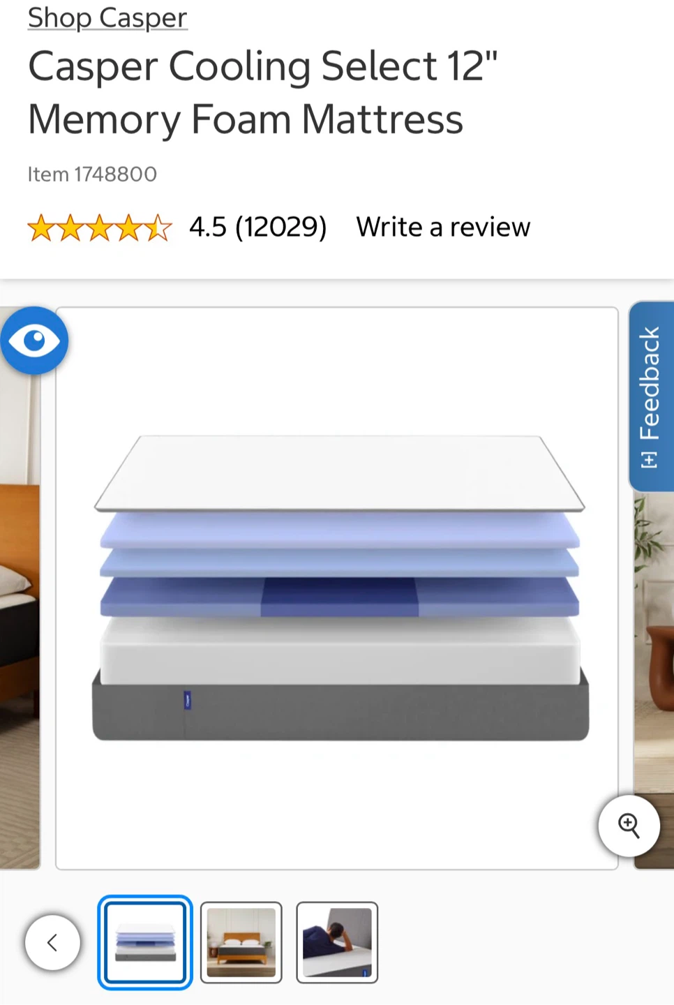 Casper Queen Mattress - photo 3
