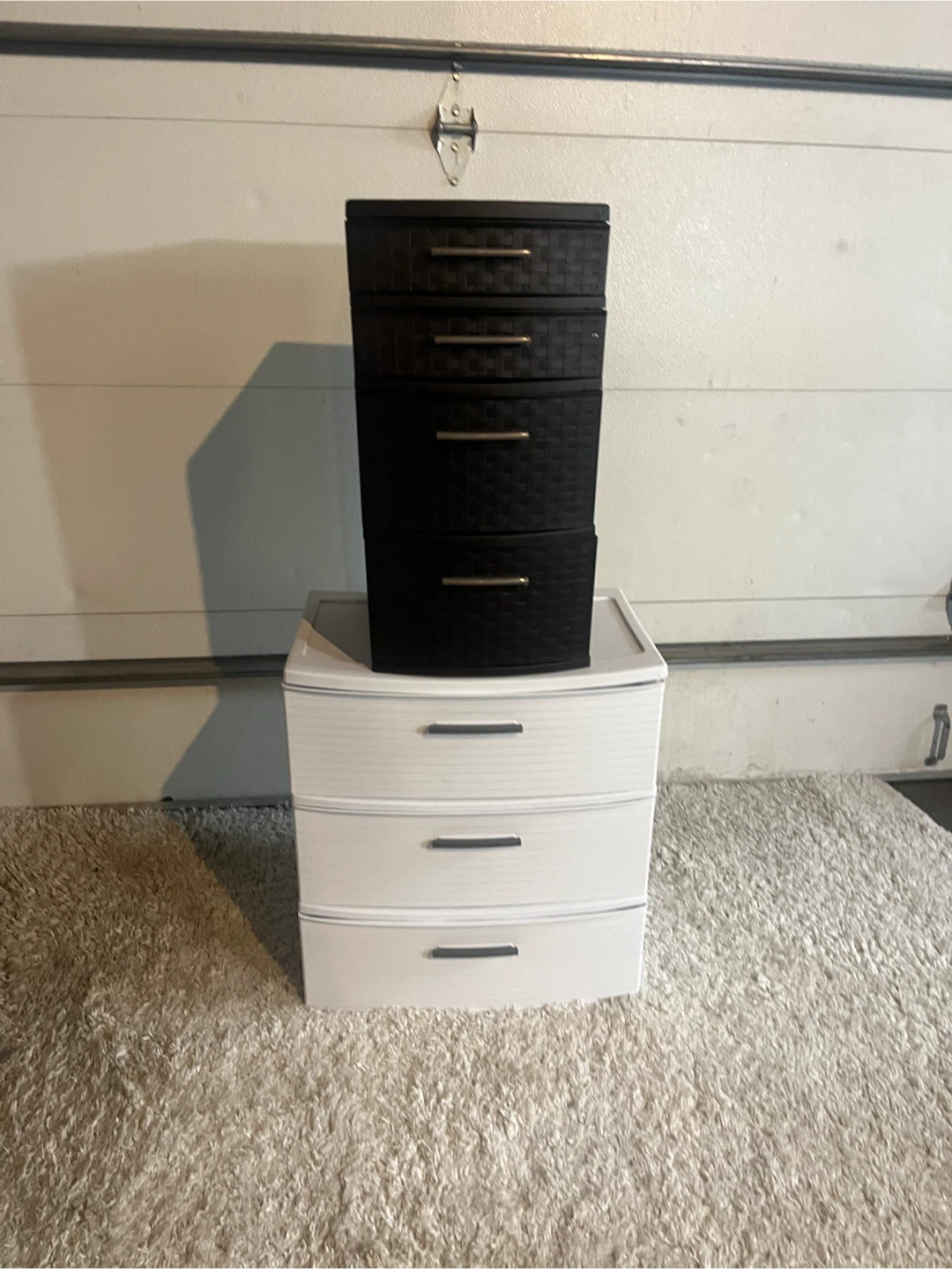 White and Black Plastic Drawer Units - photo 4