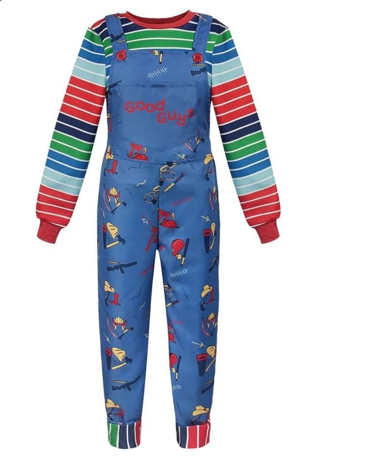 2XL Chucky "Good Guys" Costume Jumpsuit