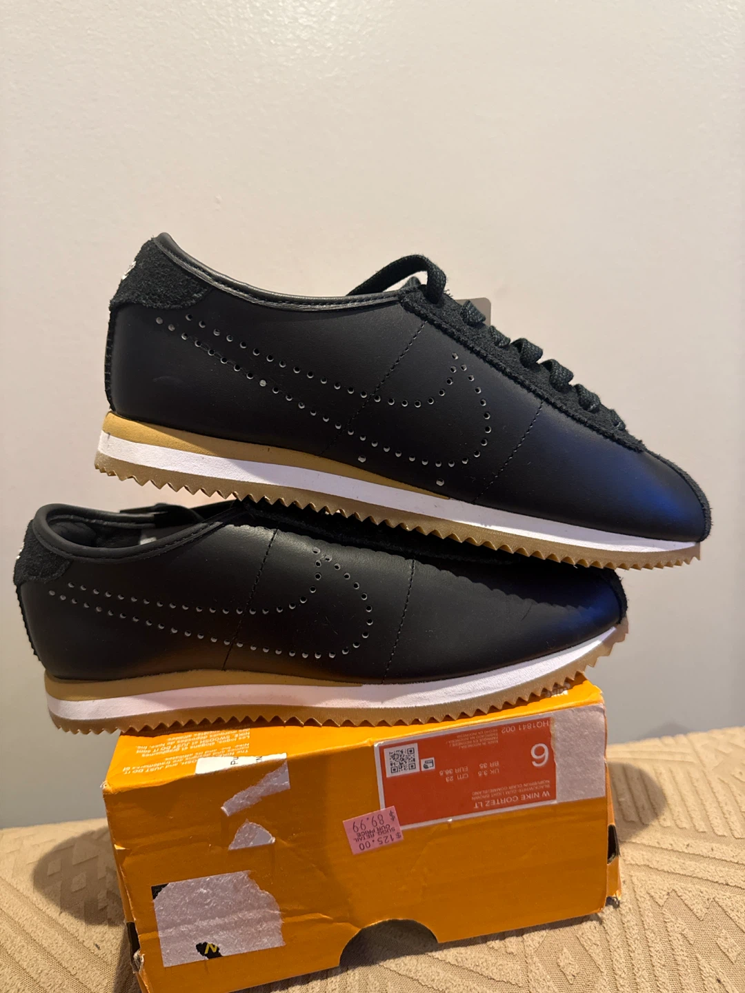 Nike Cortez LT Black Women's Shoes Size 9 - photo 2