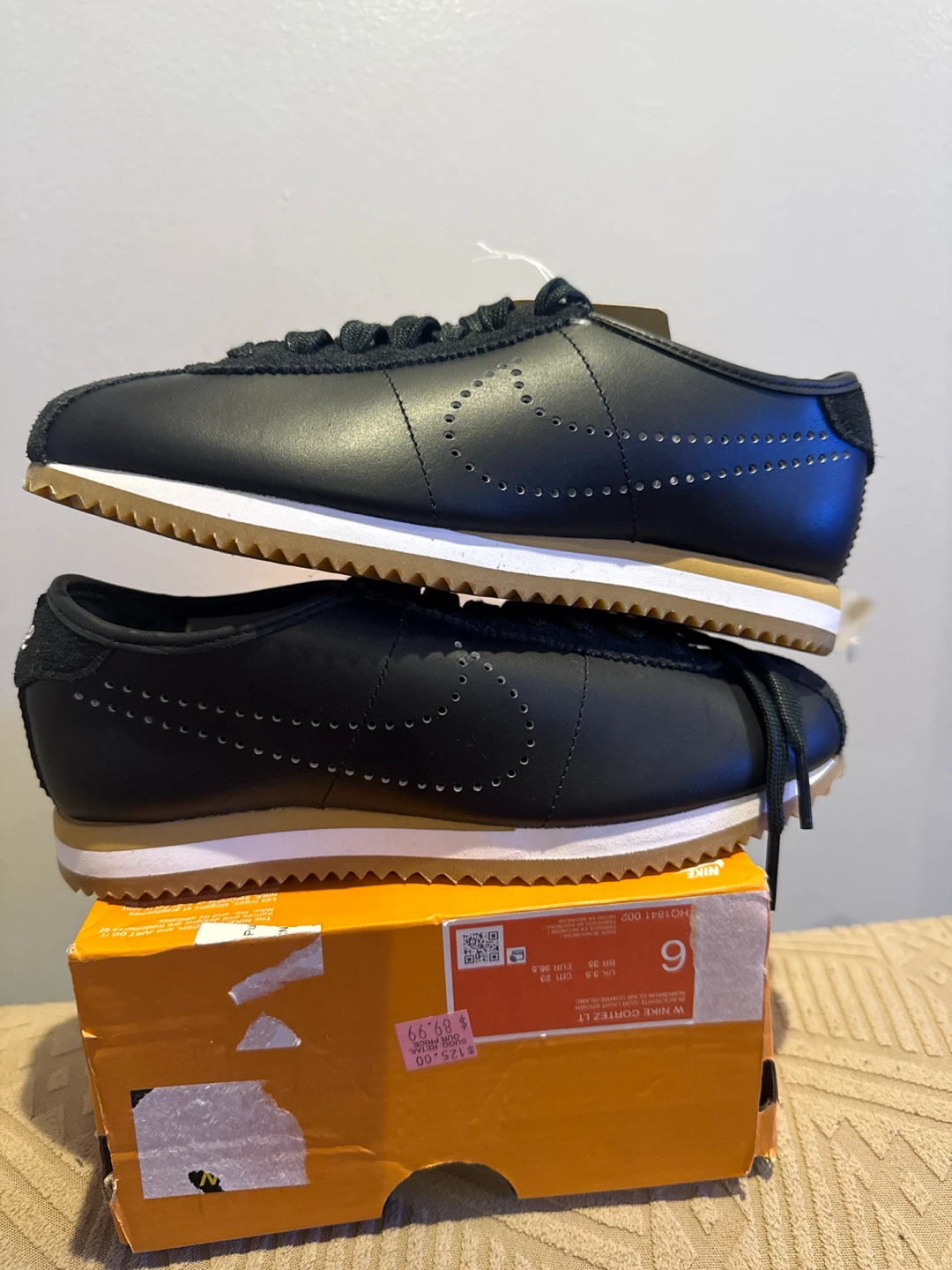 Nike Cortez LT Black Women's Shoes Size 9 - photo 4