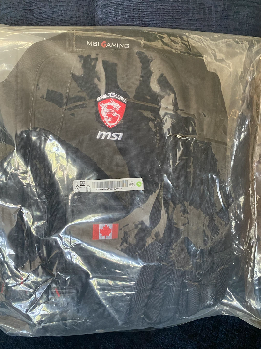 MSI G Gaming knapsack