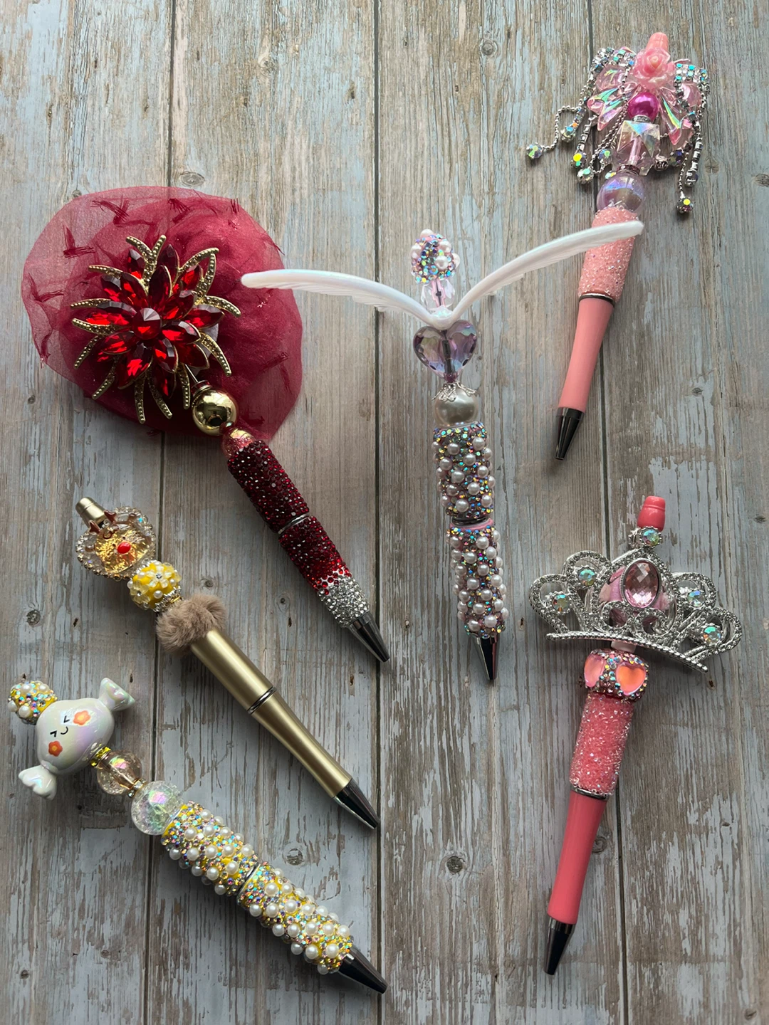 Mystery Handmade Decorative Crystal Pens