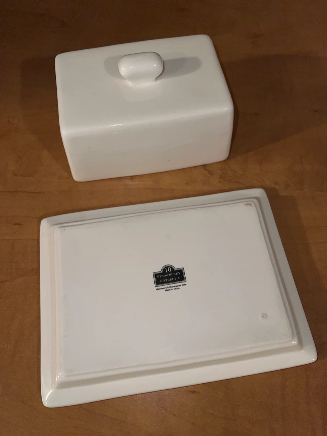 Strawberry Street Butter Dish with Lid - photo 5