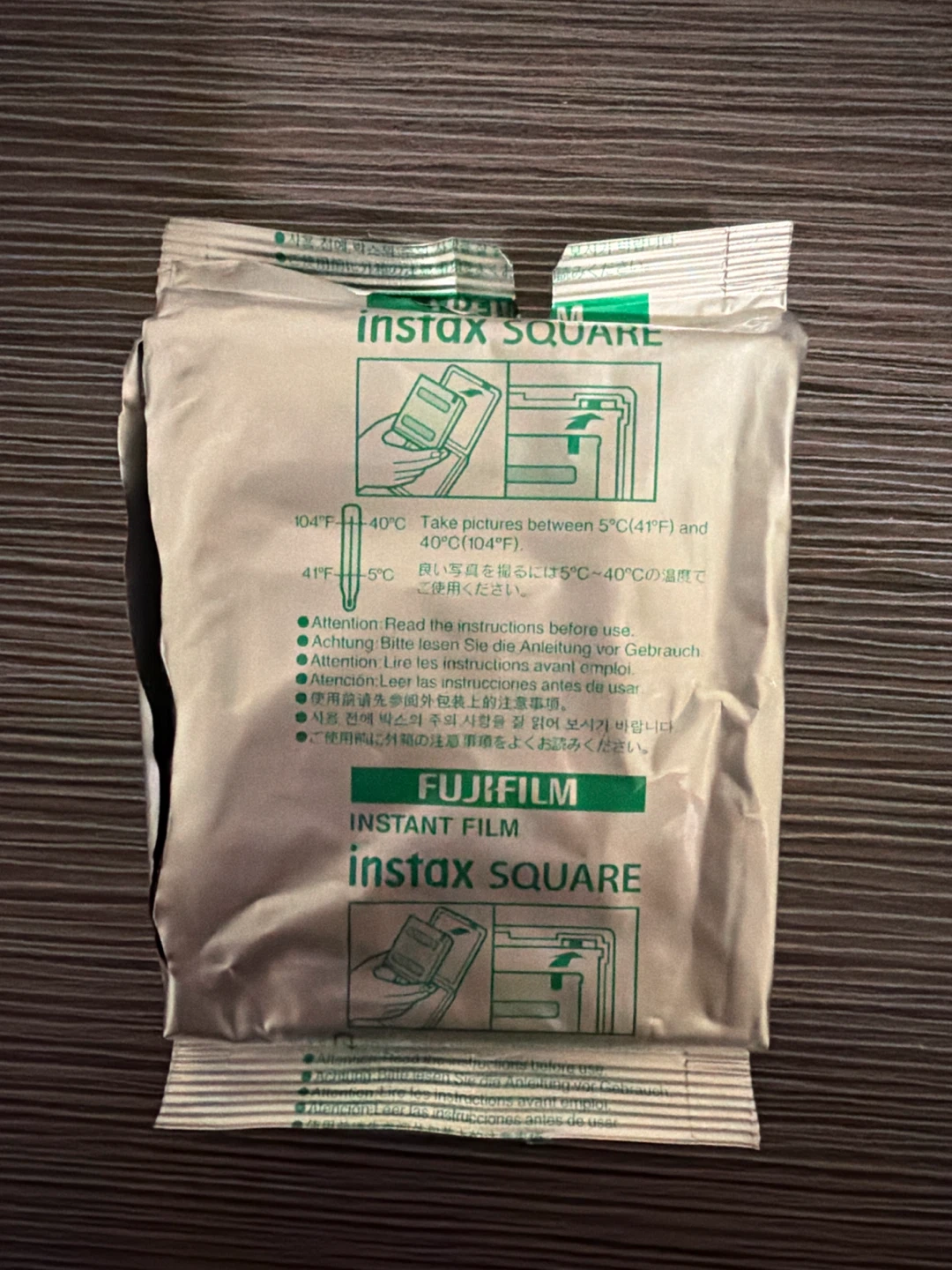 Fujifilm Instax Square Instant Film (10 Sheets)