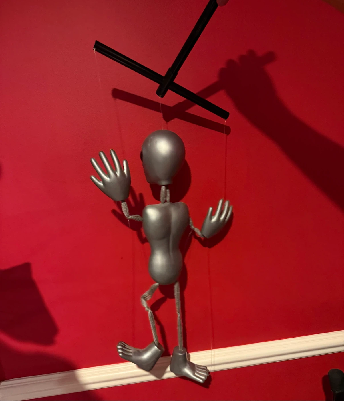 Alien Marionette String Puppet 1990s - photo 4