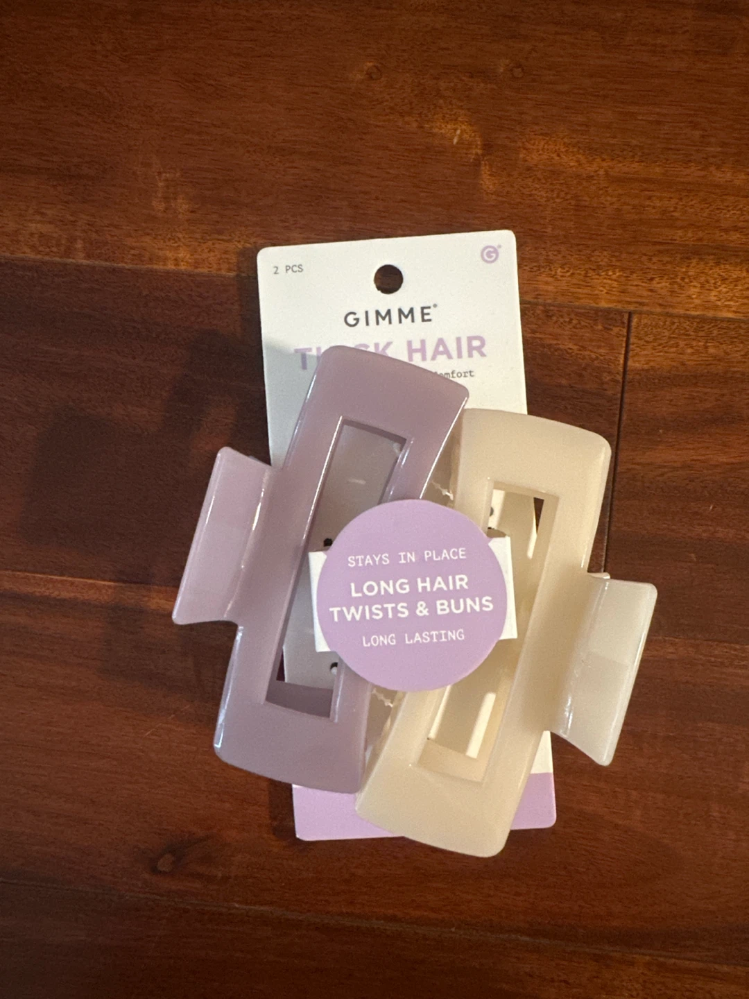 Gimme Thick Hair Claw Clips - 2 Pcs