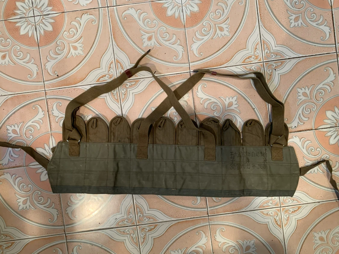 Type 56 SKS Military Chest Rig Ammo Pouch Bandolier - photo 2