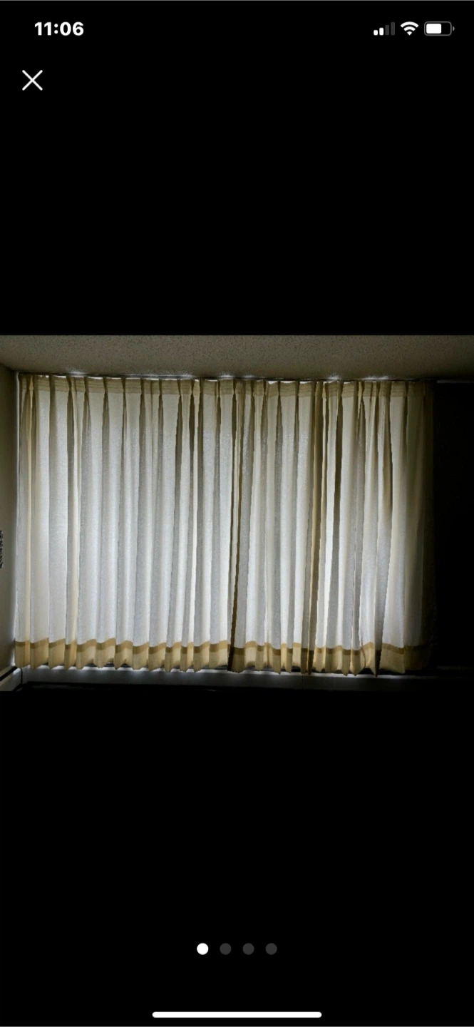 Cream Curtains - photo 2