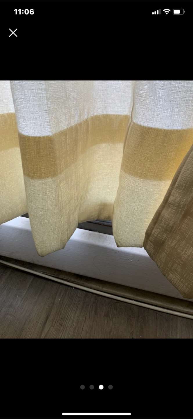 Cream Curtains - photo 3