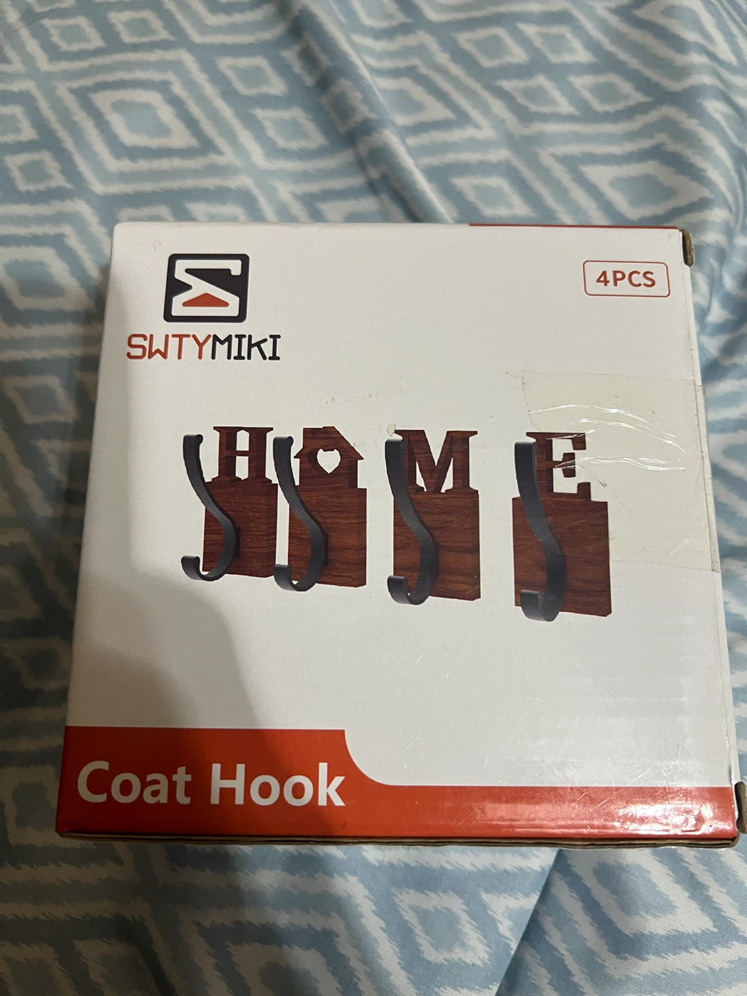 Coat/Key Hook Set (4 Pcs)