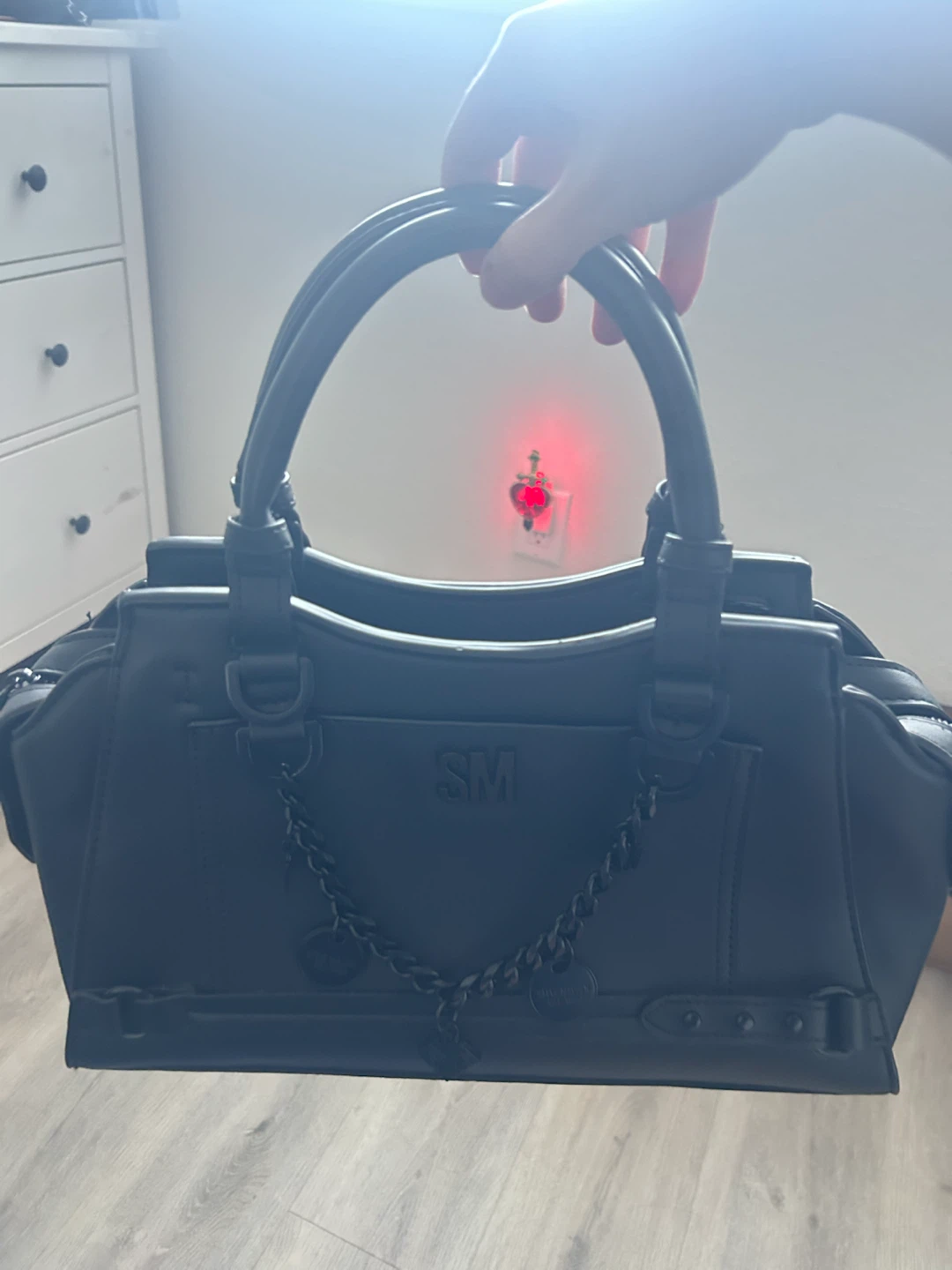 Steve Madden Black Handbag