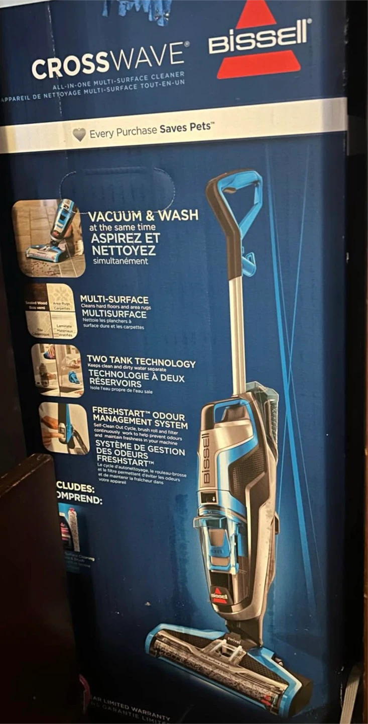 Bissell CrossWave All-in-One Multi-Surface Cleaner - photo 2