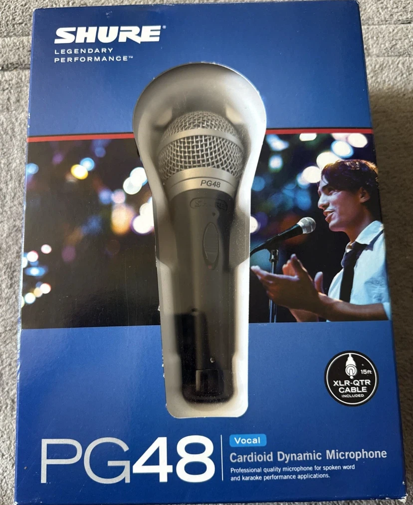 (4) Shure PG48-QTR Dynamic  $249 Pro With Cable - photo 2