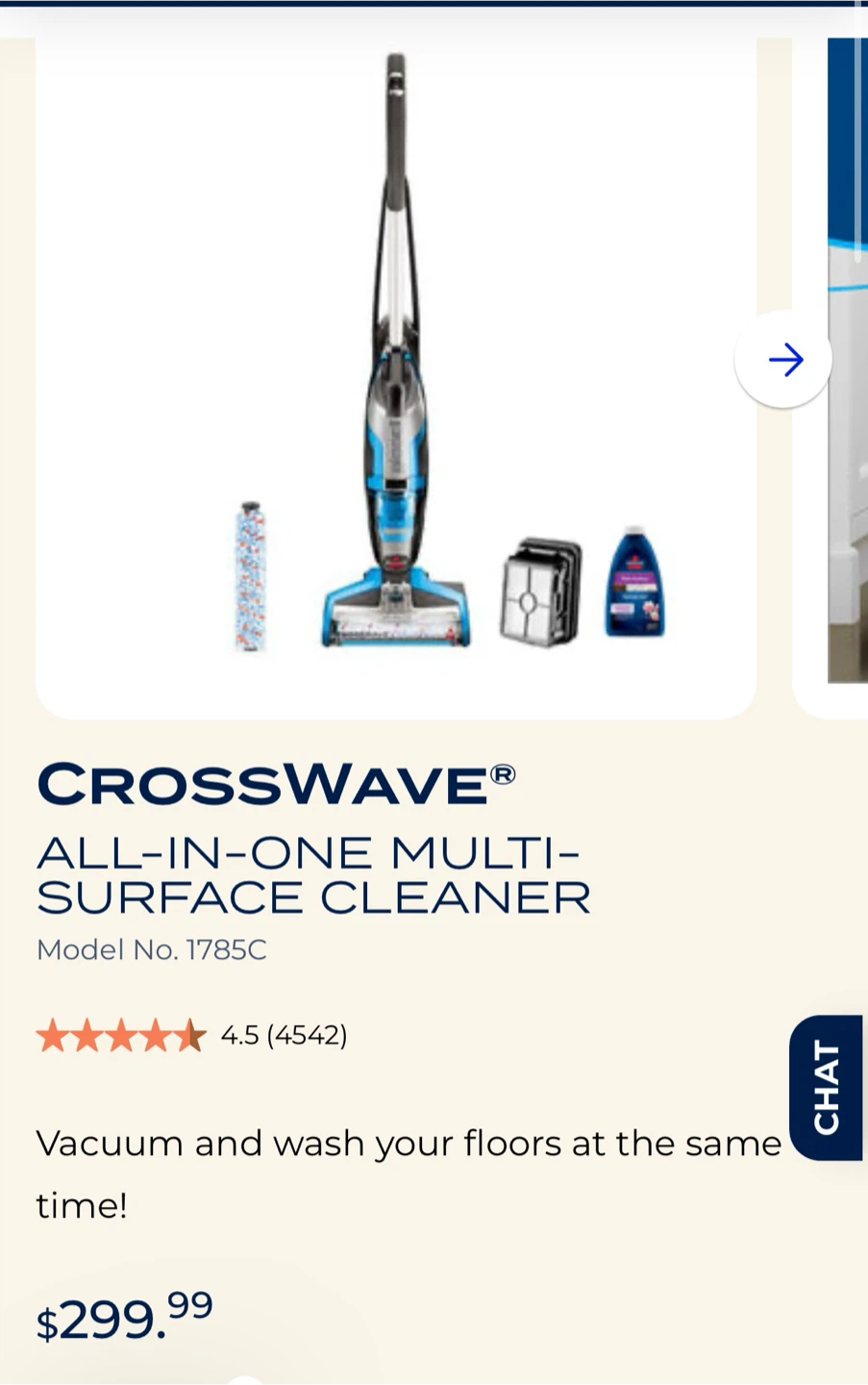 Bissell CrossWave All-in-One Multi-Surface Cleaner - photo 3