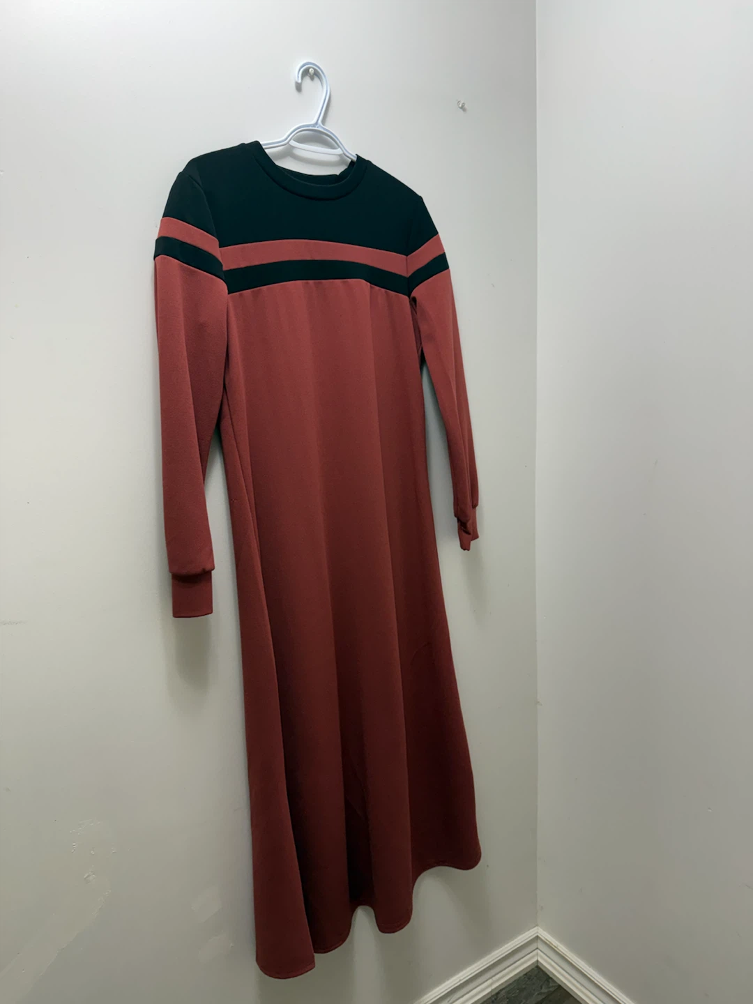 Long Sleeve Striped Dress