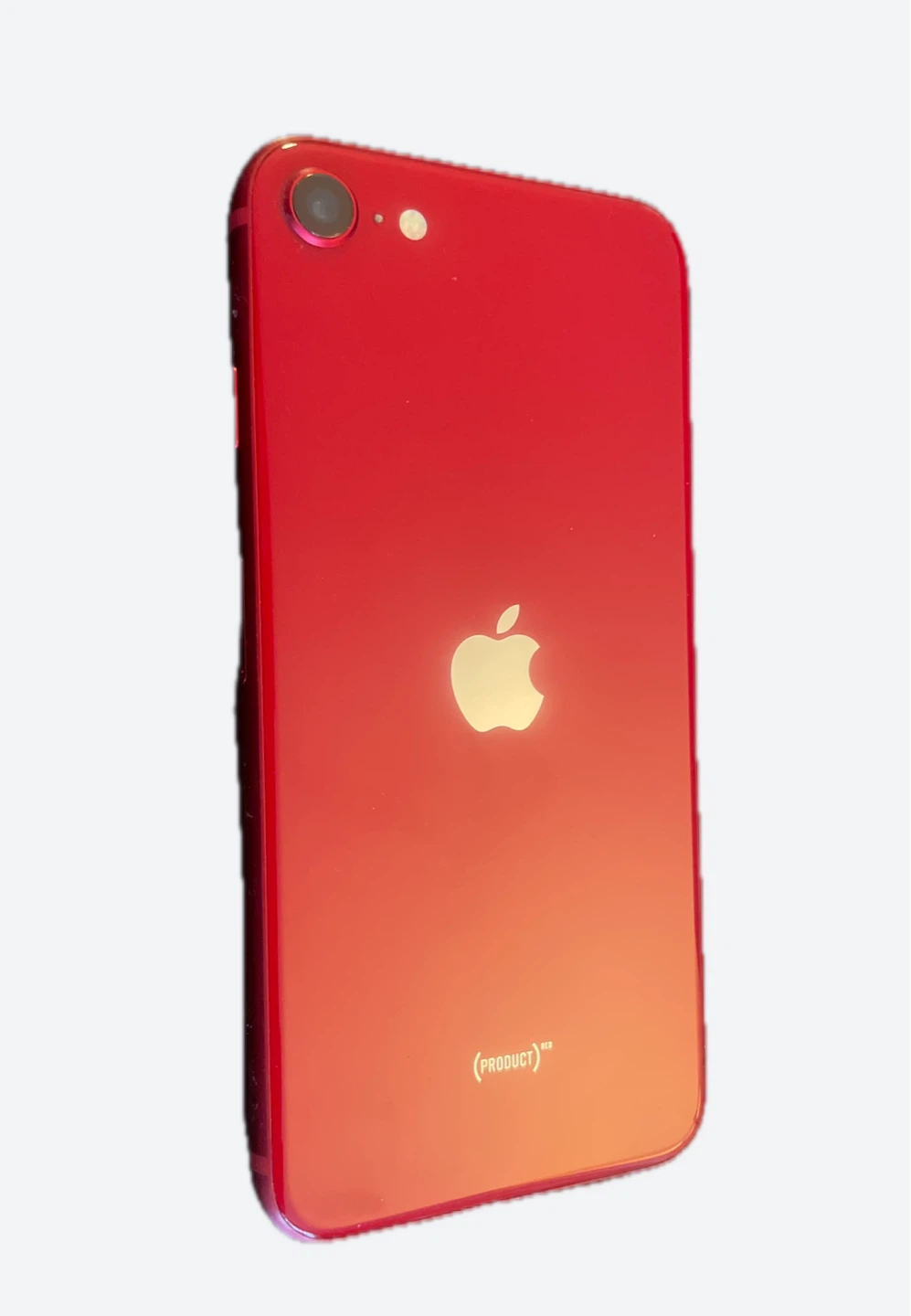 iPhone SE (3rd Gen) Red with Floral Flip Case