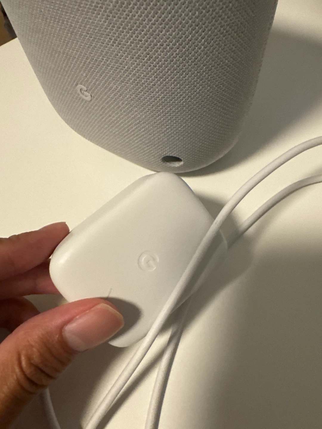 Google Nest Audio Smart Speaker - Chalk - photo 5